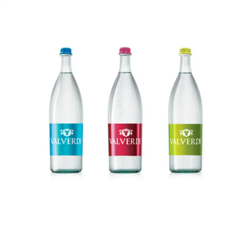 VALVERDE 75 cl vetro a rendere naturale - frizzante 12 bott