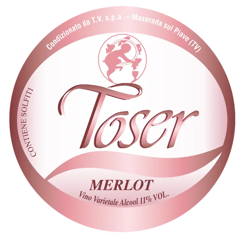 MERLOT fusto vino rosso lt 25 - TOSER VINI